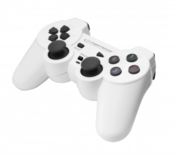 ESPERANZA WIRELESS GAMEPAD 2.4GHZ PS3/PC USB GLADIATOR WHITE/BLACK