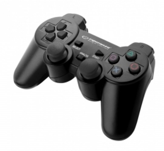 ESPERANZA WIRELESS GAMEPAD 2.4GHZ PS3/PC USB GLADIATOR BLACK